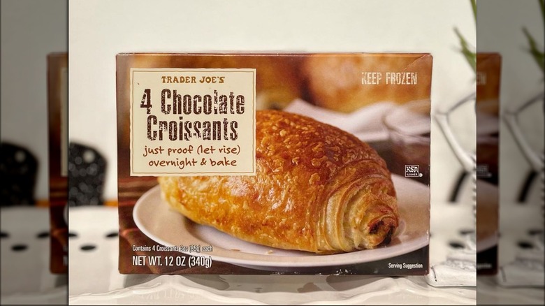 Trader Joe's chocolate croissants