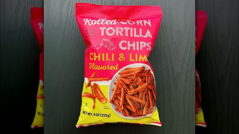 Trader Joe's rolled corn chili lime tortilla chips