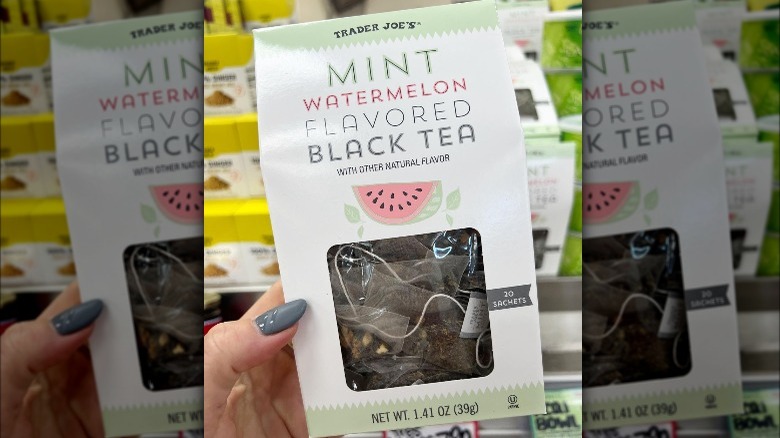 Trader Joe's Mint Watermelon Black Tea