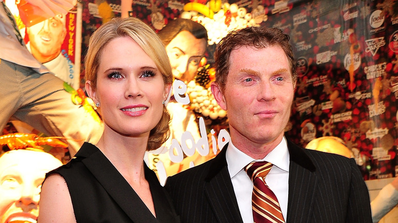 Stephanie March and Bobby Flay