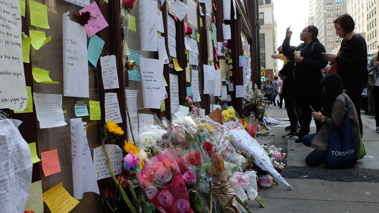 memorial for Anthony Bourdain