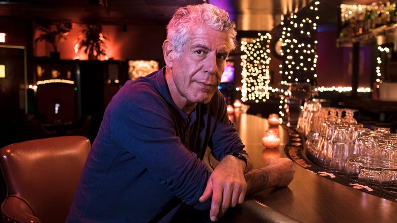 Chef and TV host Anthony Bourdain