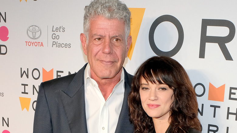 Anthony Bourdain and Asia Argento