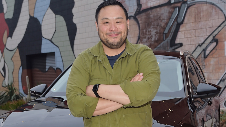 David Chang Car and Mural