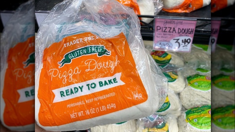 Trader Joe's pizza dough in package