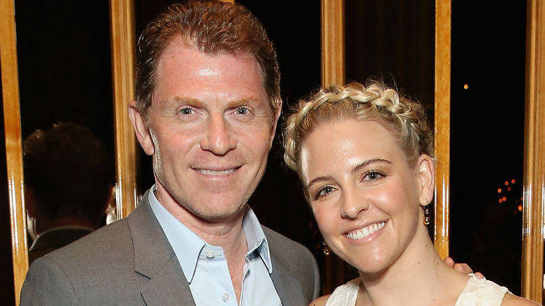 Heléne Yorke and Bobby Flay