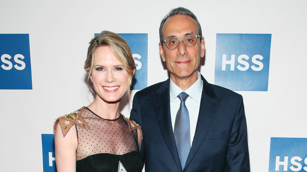 Stephanie March and husband Dan Benton