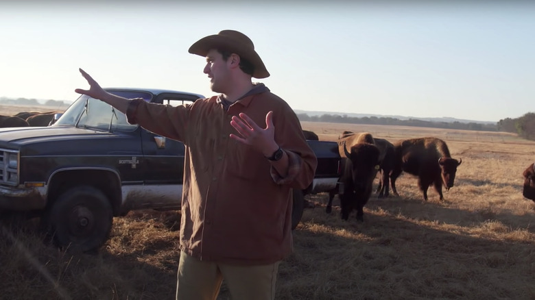 brad leone with buffalo