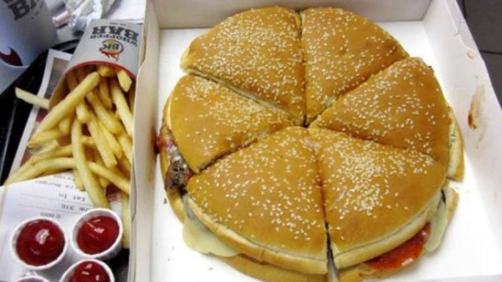 Pizza burger