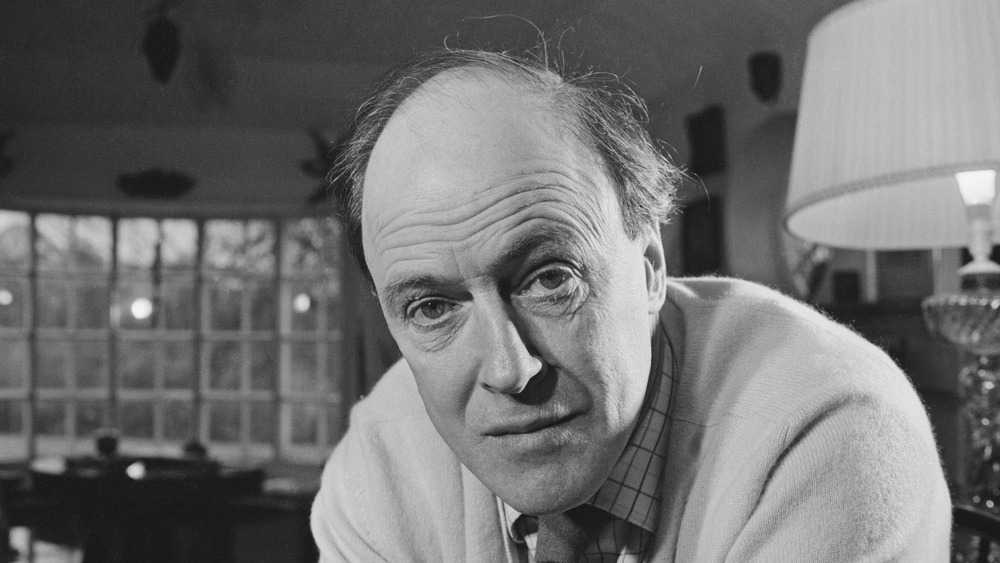 Headshot of Roald Dahl