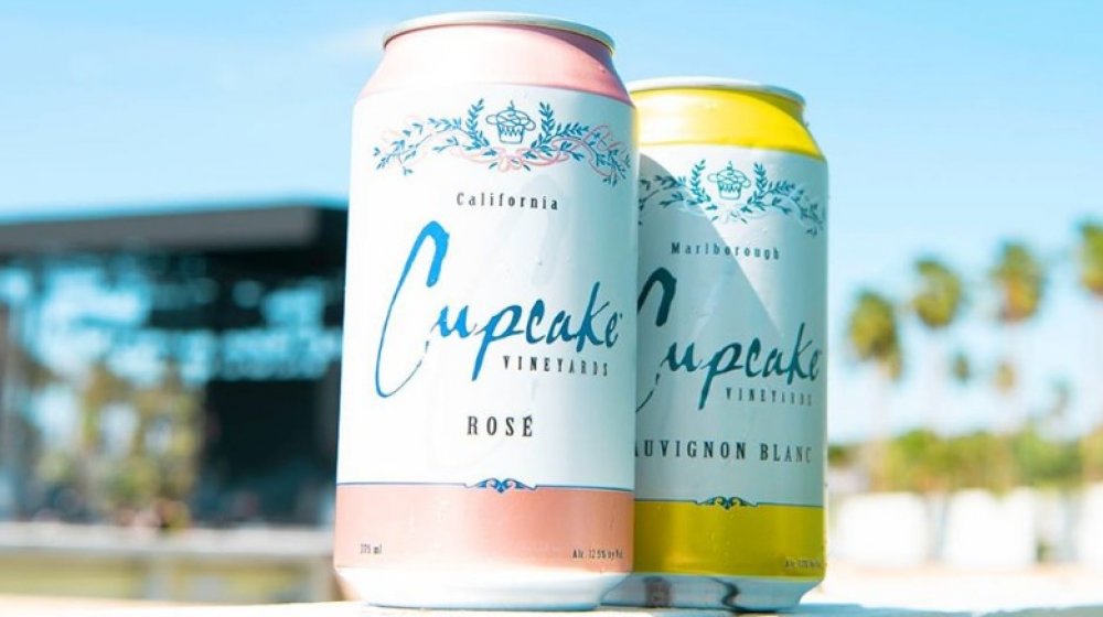 cupcake vineyard canned wine 