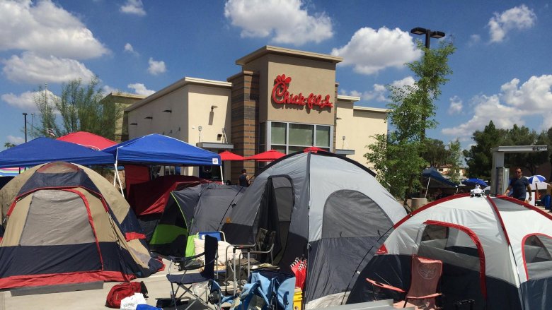 Chick-fil-A First 100 Campout