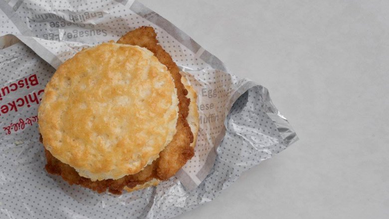 Chick-fil-A chicken biscuit