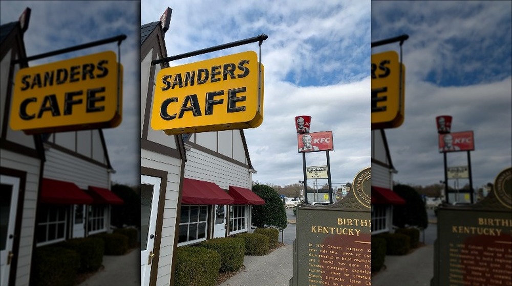 Sanders Cafe, original KFC