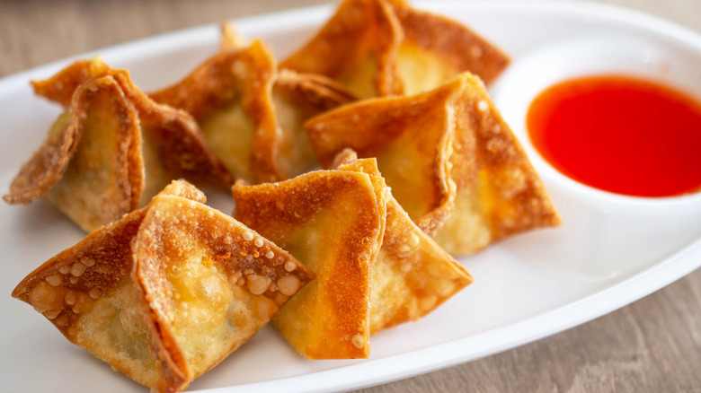 Plate of Crab Rangoon