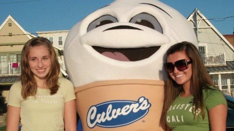 Scoopie at a local Culver's