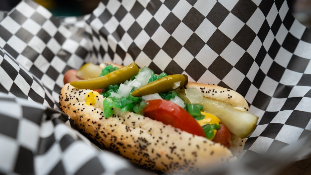 Chicago style better than Five Guys' hot dog