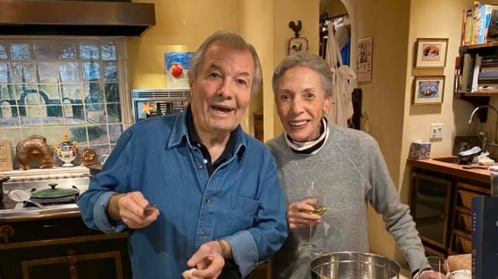 Gloria and Jacques Pépin