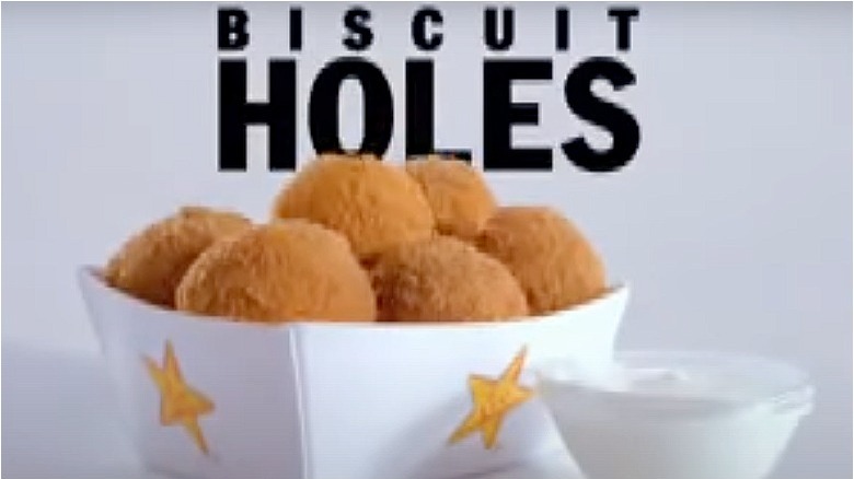 Hardee's breakfast biscuit holes 