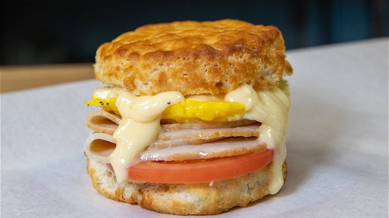 Contest-winning Hardee's biscuit 