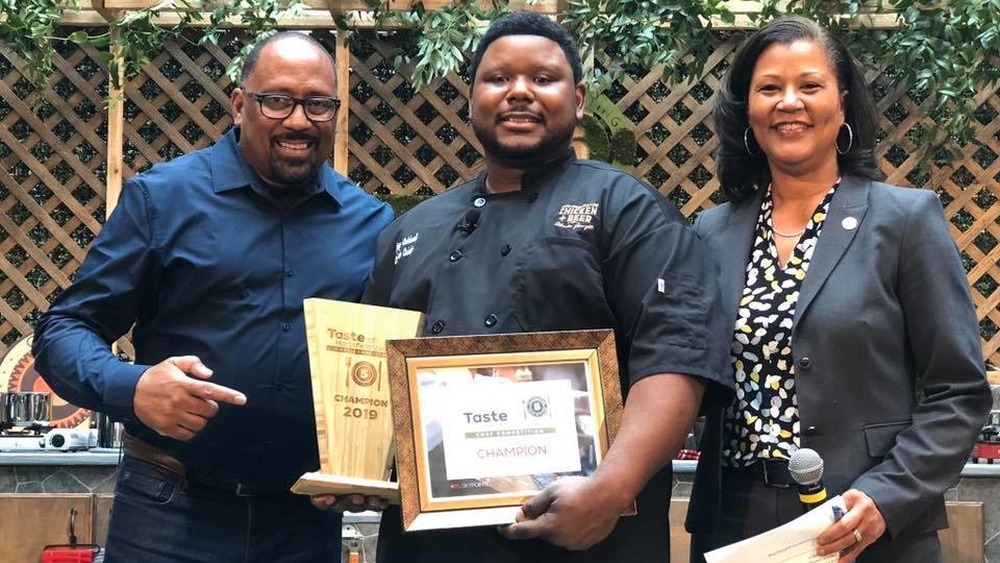 Chef Gary Caldwell receives awards