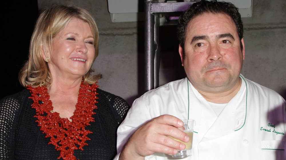 Martha Stewart and Emeril Lagasse