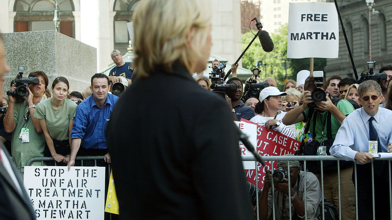 Martha Stewart and fans 