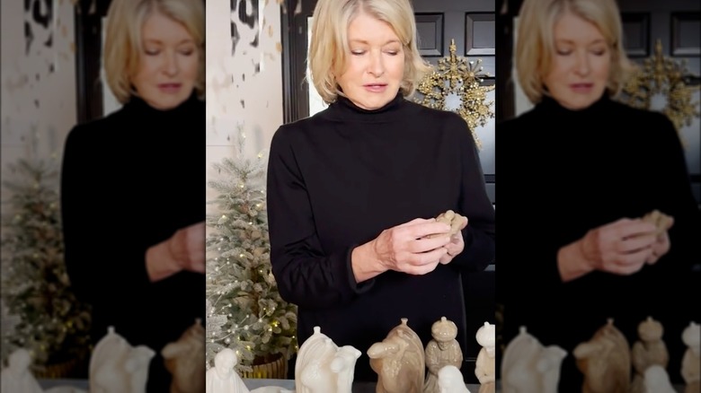 Martha Stewart nativity scene