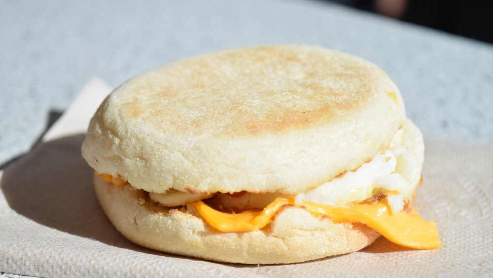 A breakfast sandwich mournfully asking the reader why McDonald's would not offer an all-day breakfast Happy Meal. Why?! Why?! We may never know.