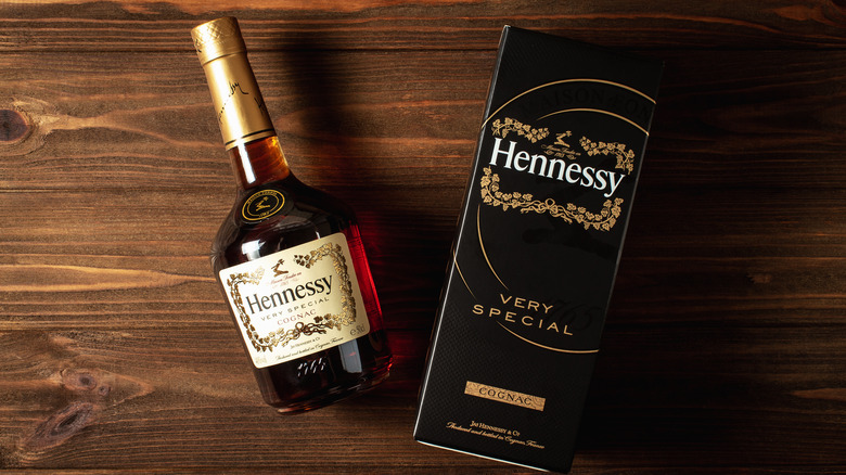 Hennessy bottle