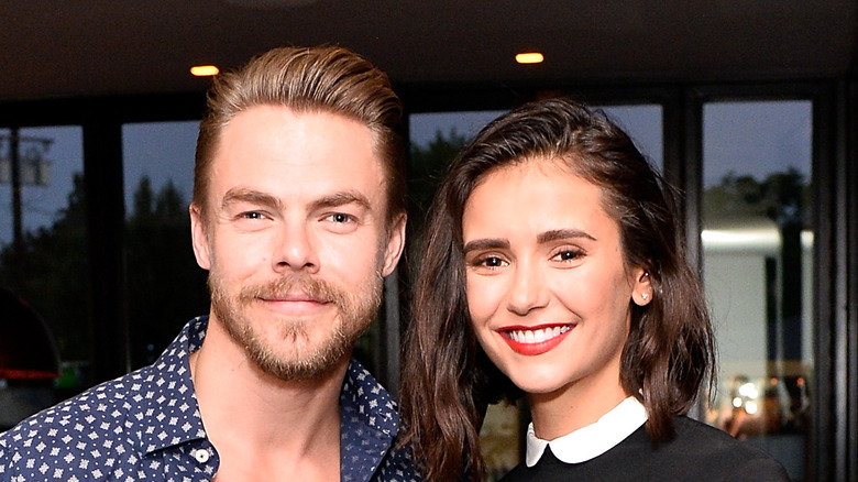 Derek Hough and Nina Dobrev