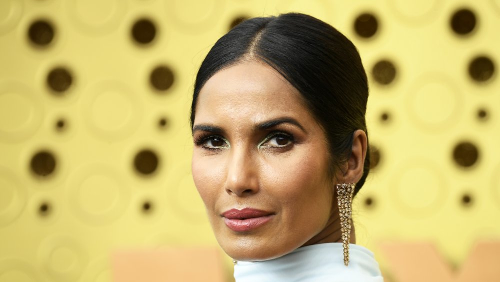 closeup of padma lakshmi