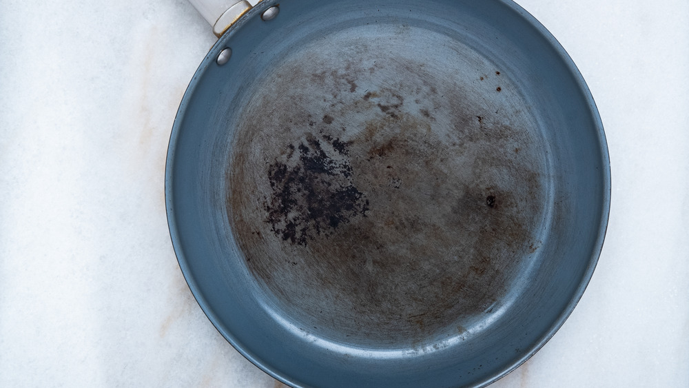 Ruined frying pan