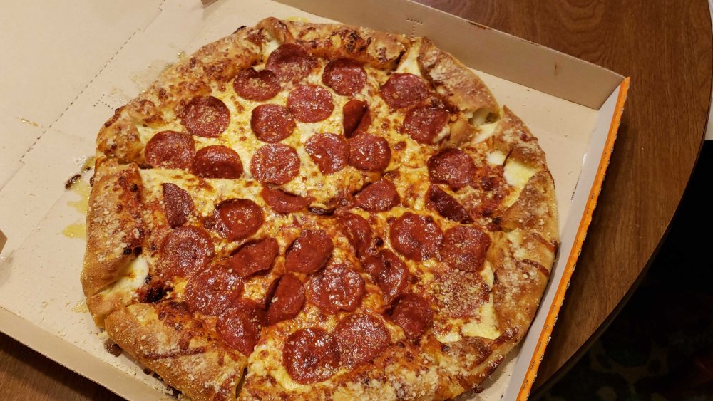 Pizza Hut's stuffed crust pizza