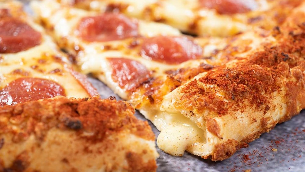 Pizza Hut's stuffed crust pizza