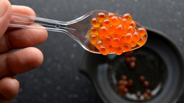 salmon eggs