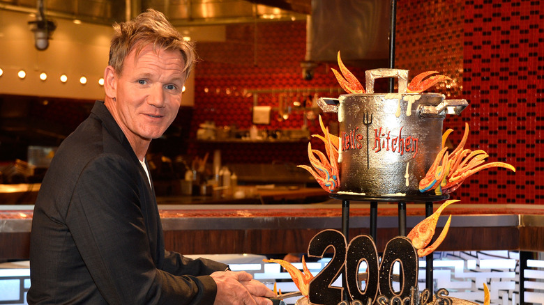 Gordon Ramsay Hell's Kitchen cake