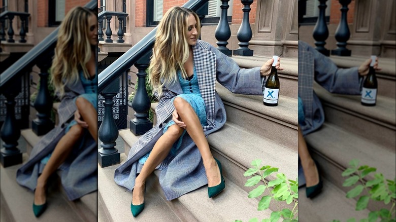 Sarah Jessica Parker with Invivo X, SJP wine