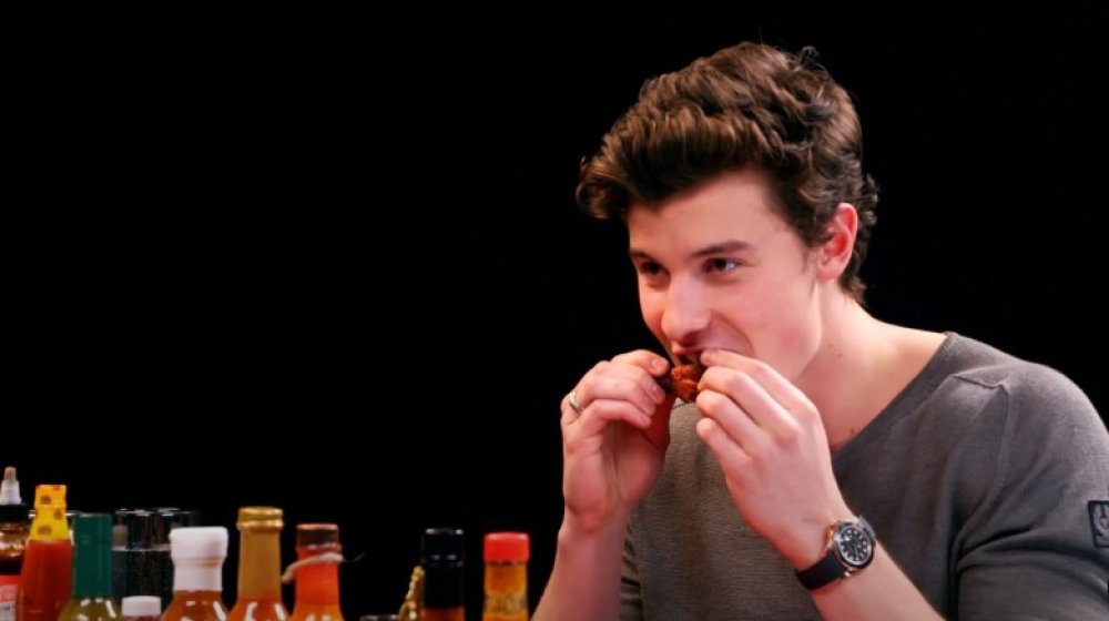 Shawn Mendes on Hot Ones