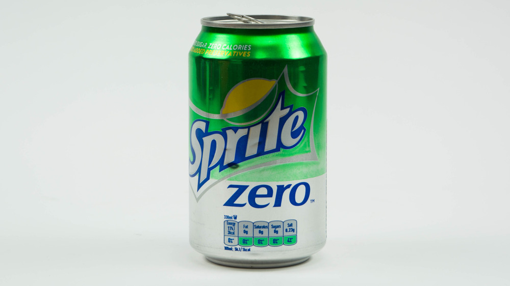 A can of Sprite Zero