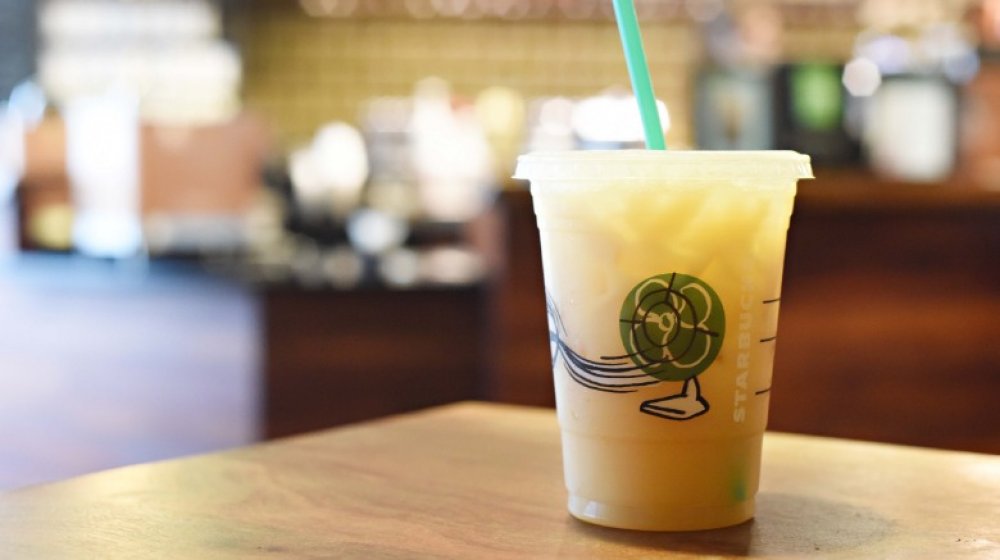 starbucks teavana mango black tea lemonade with coconut milk