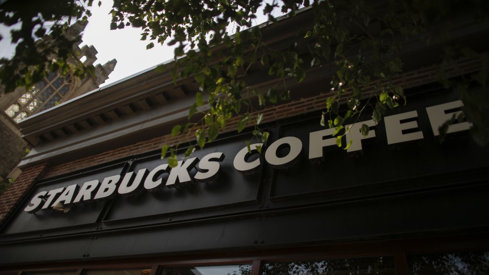 Starbucks storefront