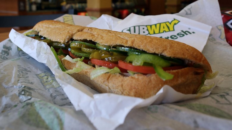 Subway sandwich