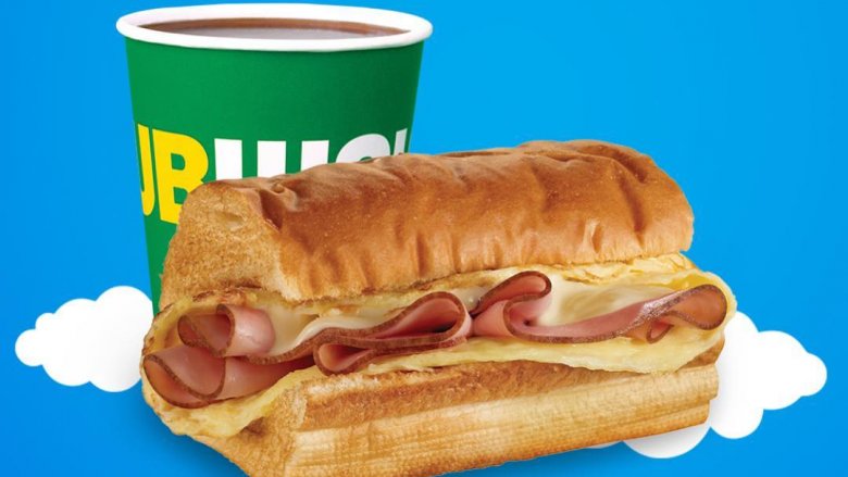 Subway breakfast ad