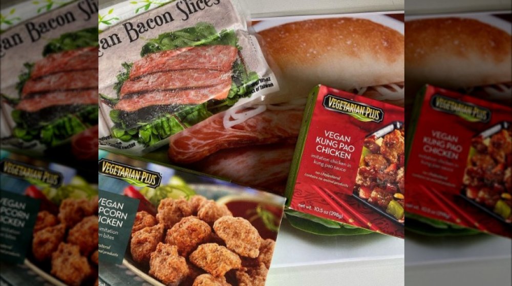 Selection of VEDGEco's plant-based meats