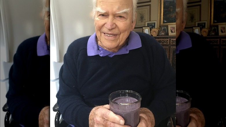 jay kordich with purple juice