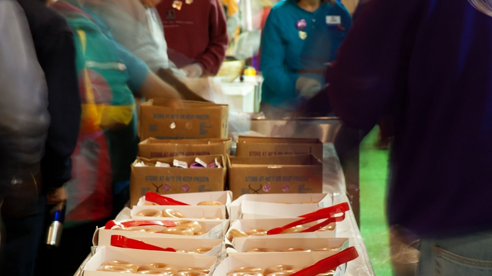 donuts at event