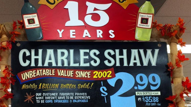 charles shaw sign
