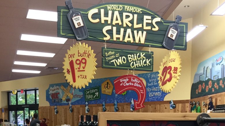 charles shaw sign