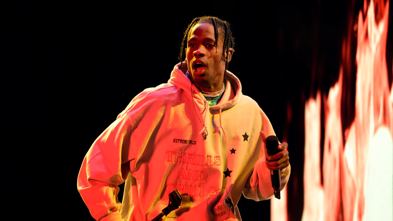 Travis Scott on stage